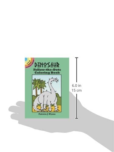 Dinosaur Followthedots Coloring Book (Dover Little Activity Books: Dinosaurs),Used