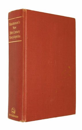 Hutchinsons New 20Th Century Encyclopedia-used