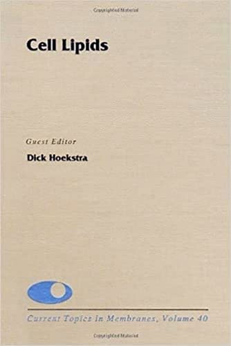 Cell Lipids (Volume 40) (Current Topics In Membranes, Volume 40),Used