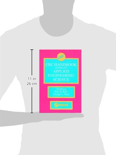 Crc Handbook Of Tables For Applied Engineering Science