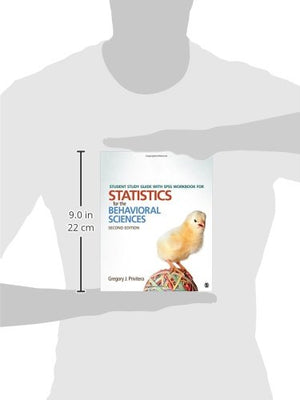 Student Study Guide with SPSS Workbook for Statistics for the Behavioral Sciences,Used