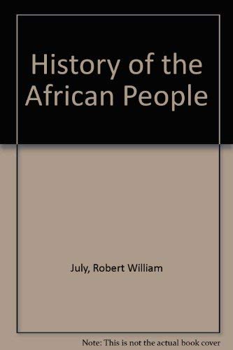 History of the African People,Used