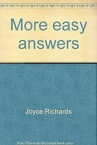 More easy answers (A Cricket book),Used