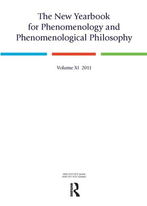 The New Yearbook for Phenomenology and Phenomenological Philosophy: Volume 11,New