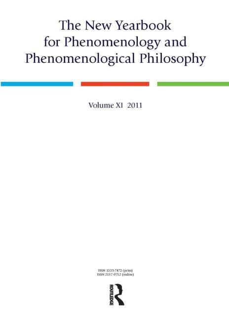 The New Yearbook for Phenomenology and Phenomenological Philosophy: Volume 11,New