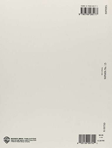Chamber Sonata No. 13, Op. 112: Kalmus Edition,Used