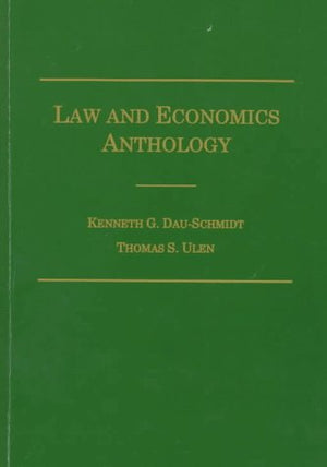 Law and Economics Anthology,Used