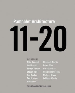 Pamphlet Architecture 1120,Used