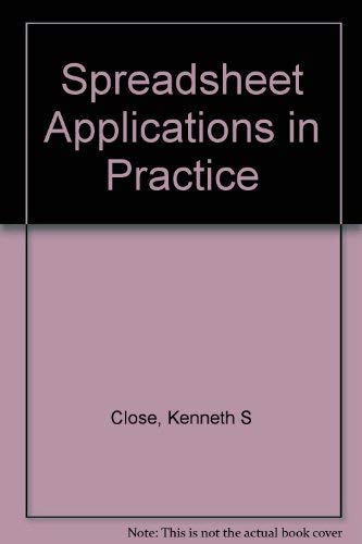 Spreadsheet Applications in Practice,Used