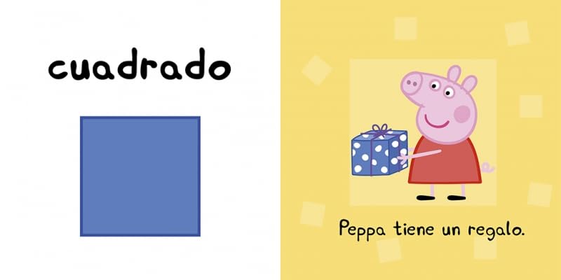 Peppa Pig. Libro de cartn  Formas con Peppa,Used