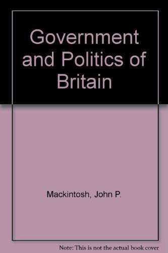 The government and politics of Britain,Used