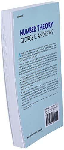 Number Theory (Dover Books On Mathematics),Used