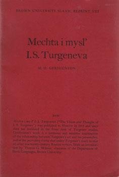 Mechta I Mysl' I S Turgeneva (Russian Edition),Used