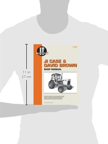 Ji Case & David Brown Gasoline & Diesel Model 7704600 Tractor Service Repair Ma,Used