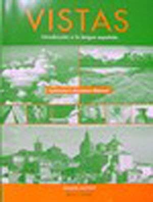 Vistas: Introduccion A La Lengua Espanola Instructor'S Resource Manual,Used