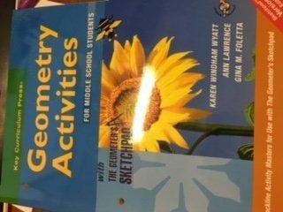 Geometry Activities for Middle School Students With the Geometer's Sketchpad: Version 4,Used
