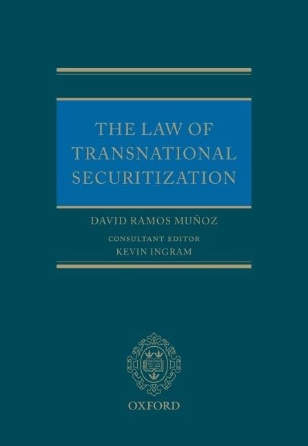 The Law of Transnational Securitization,Used