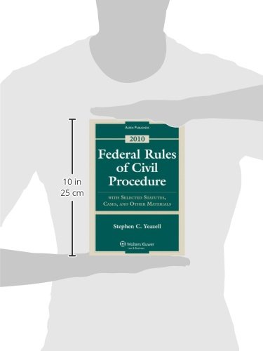 Federal Rules Civil Procedure with Select Statutes & Material 2010,Used