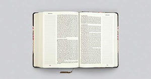 Esv Single Column Journaling Bible, Large Print (Summer Garden)