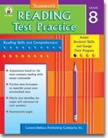 Reading Test Practice Grade 8,Used