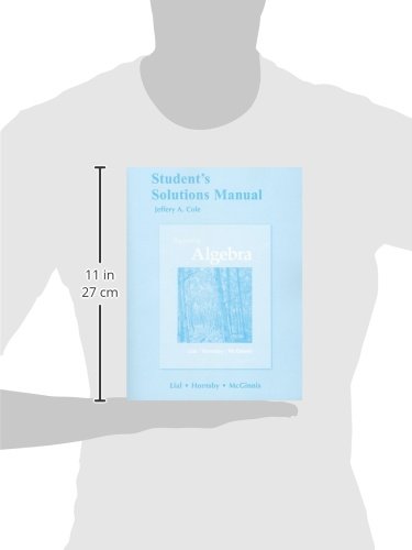 Students Solutions Manual For Beginning Algebra,Used