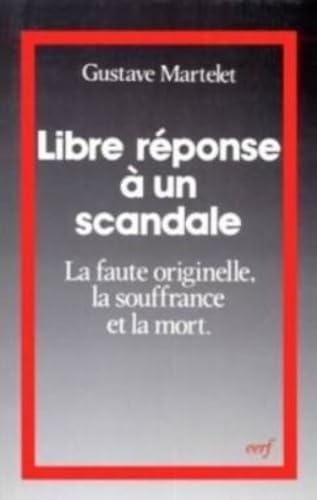 LIBRE RPONSE  UN SCANDALE,Used