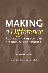 Making a Difference: Advocacy Competencies for Special Education Professionals,Used