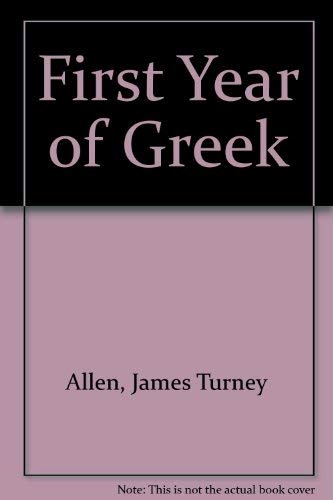 First Year of Greek,Used