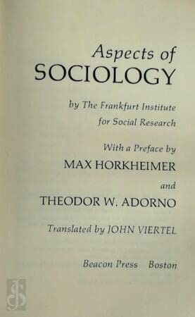 Aspects of sociology,,Used