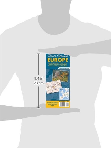Rick Steves' Europe Map,Used