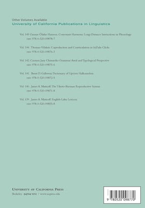 Ingush Grammar (UC Publications in Linguistics),Used