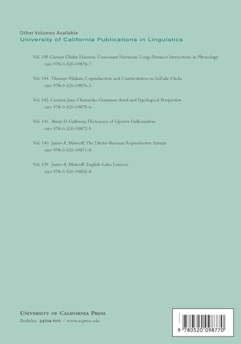 Ingush Grammar (UC Publications in Linguistics),Used