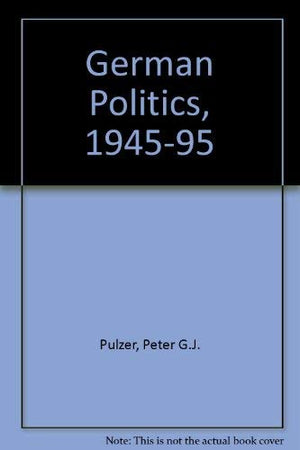 German Politics 19451995-used