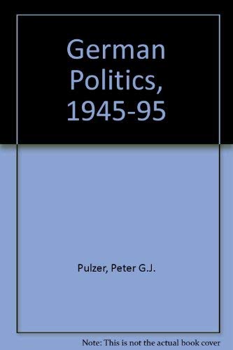 German Politics 19451995-used
