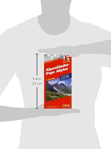 Alpenlnder / Alpine Countries (Road Map)