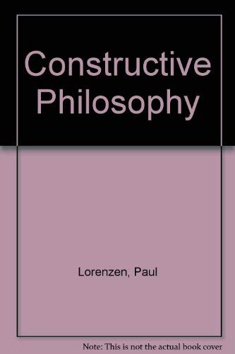 Constructive Philosophy,Used