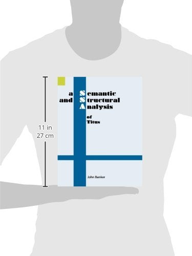 A Semantic and Structural Analysis of Titus (Semantic and Structural Analyses series),Used