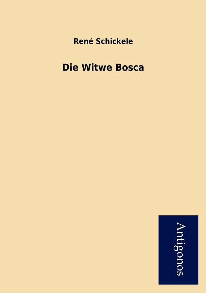 Die Witwe Bosca (German Edition),Used