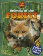 Animals of the Forest (Play & Learn Puzzle Books),Used