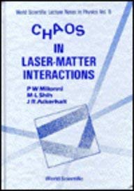 Chaos In Lasermatter Interactions (World Scientific Lecture Notes In Physics),Used