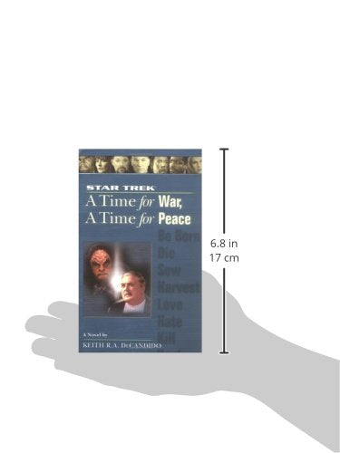 Star Trek: A Time For War, A Time For Peace (Star Trek)(Star Trek The Next Generation)(Star Trek Deep Space Nine)(Star Trek Voya-used