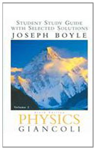 Physics: Student Study Guide Vol. 2, Sixth edition,New