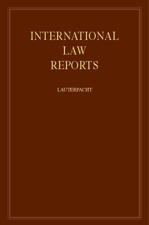 International Law Reports (Volume 20),Used