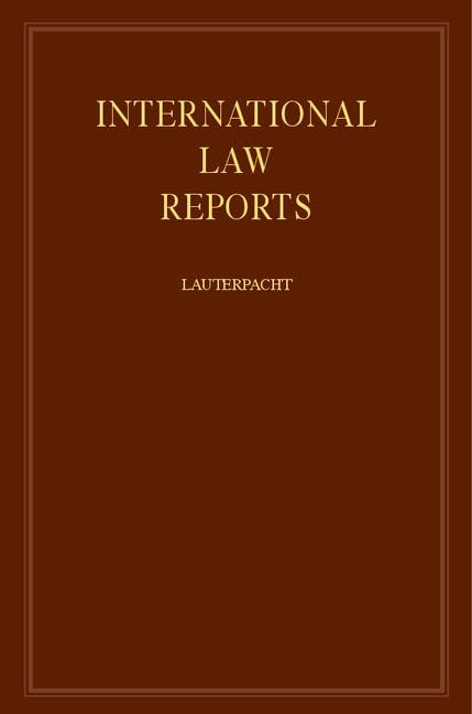 International Law Reports (Volume 30),Used