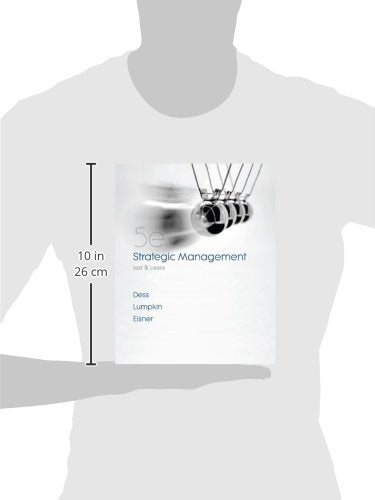 Strategic Management: Text And Cases,New