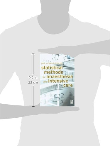 Statistical Methods For Anaesthesia And Intensive Care,New