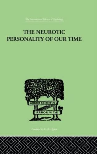 The Neurotic Personality Of Our Time,Used
