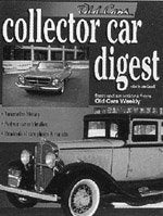 Collector Car Digest: Old Cars
