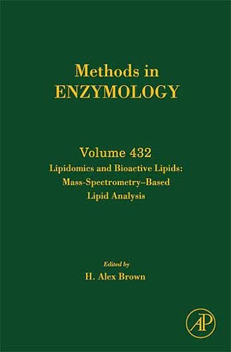 Lipodomics and Bioactive Lipids: Mass Spectrometry Based Lipid Analysis, Volume 432 (Methods in Enzymology),Used