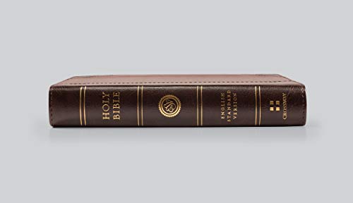 ESV Large Print Compact Bible (TruTone, Brown/Cordovan, Portfolio Design),Used